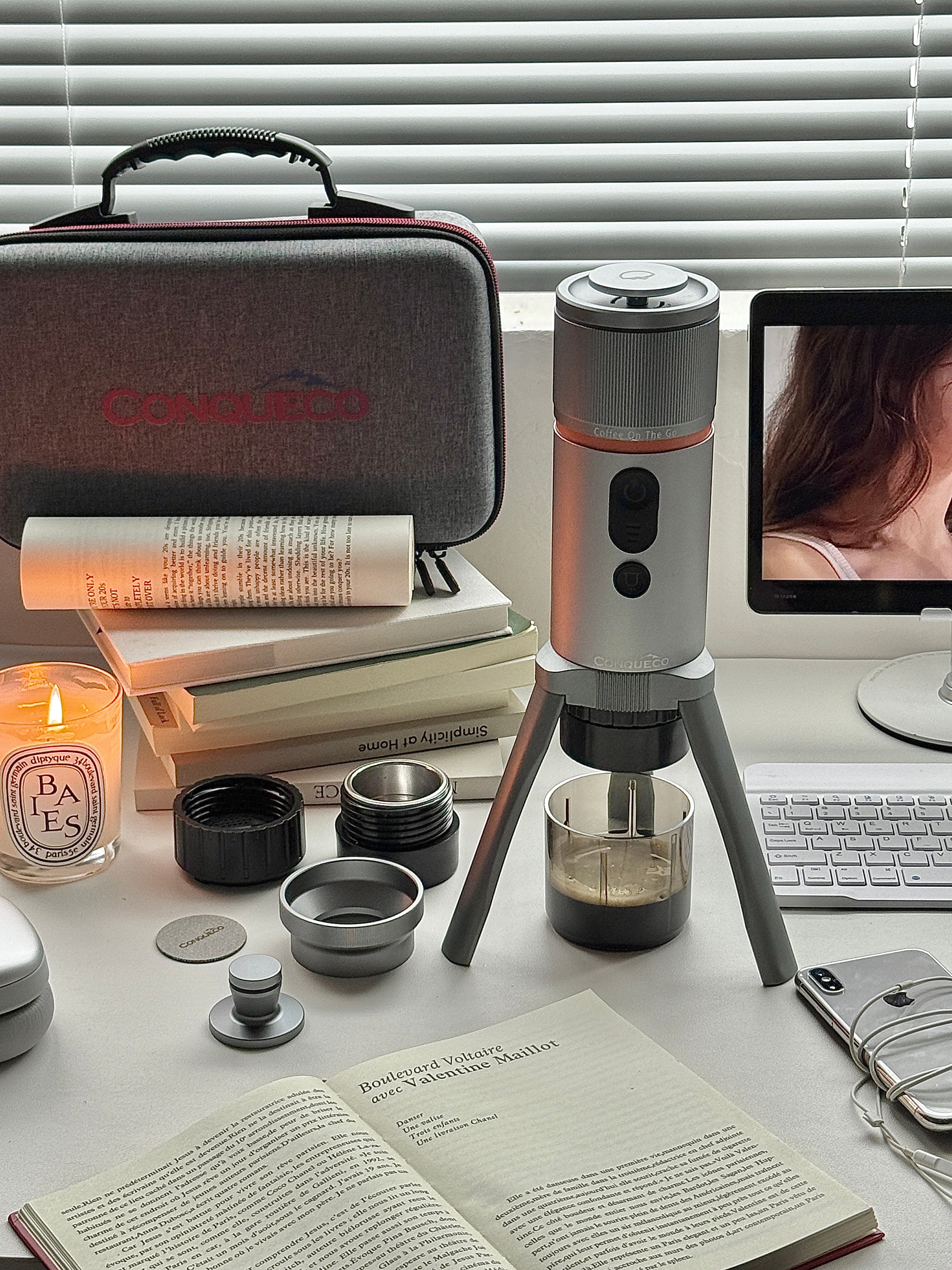 Conqueco Portable espresso maker all ACCESSORIES