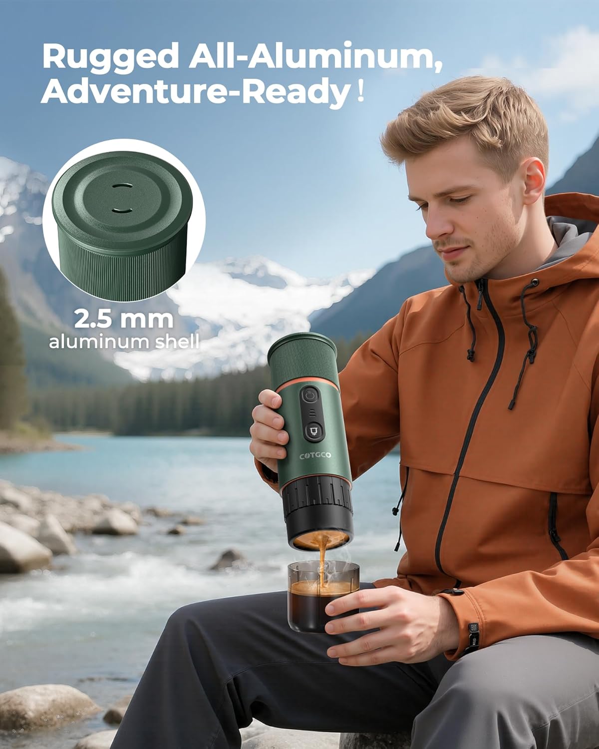 Cotgco 12v Portable Coffee Machine Travel - PCM120