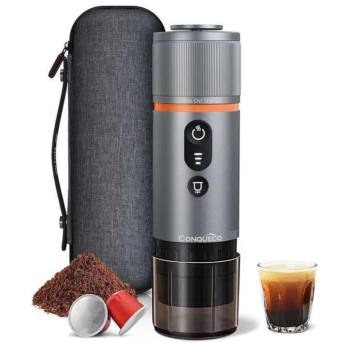 PCM020 Portable Espresso Machines for Travel | Conqueco – CONQUECO
