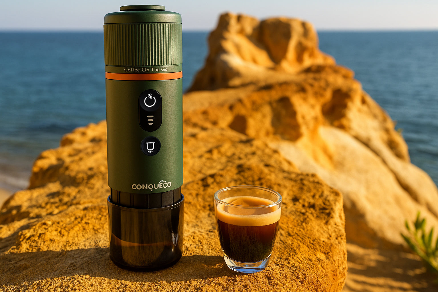 【新品未使用】 CONQUECO ポータブルエスプレッソマシーン CONQUECO® | Portable Espresso Machine & Heated Jacket And Vest