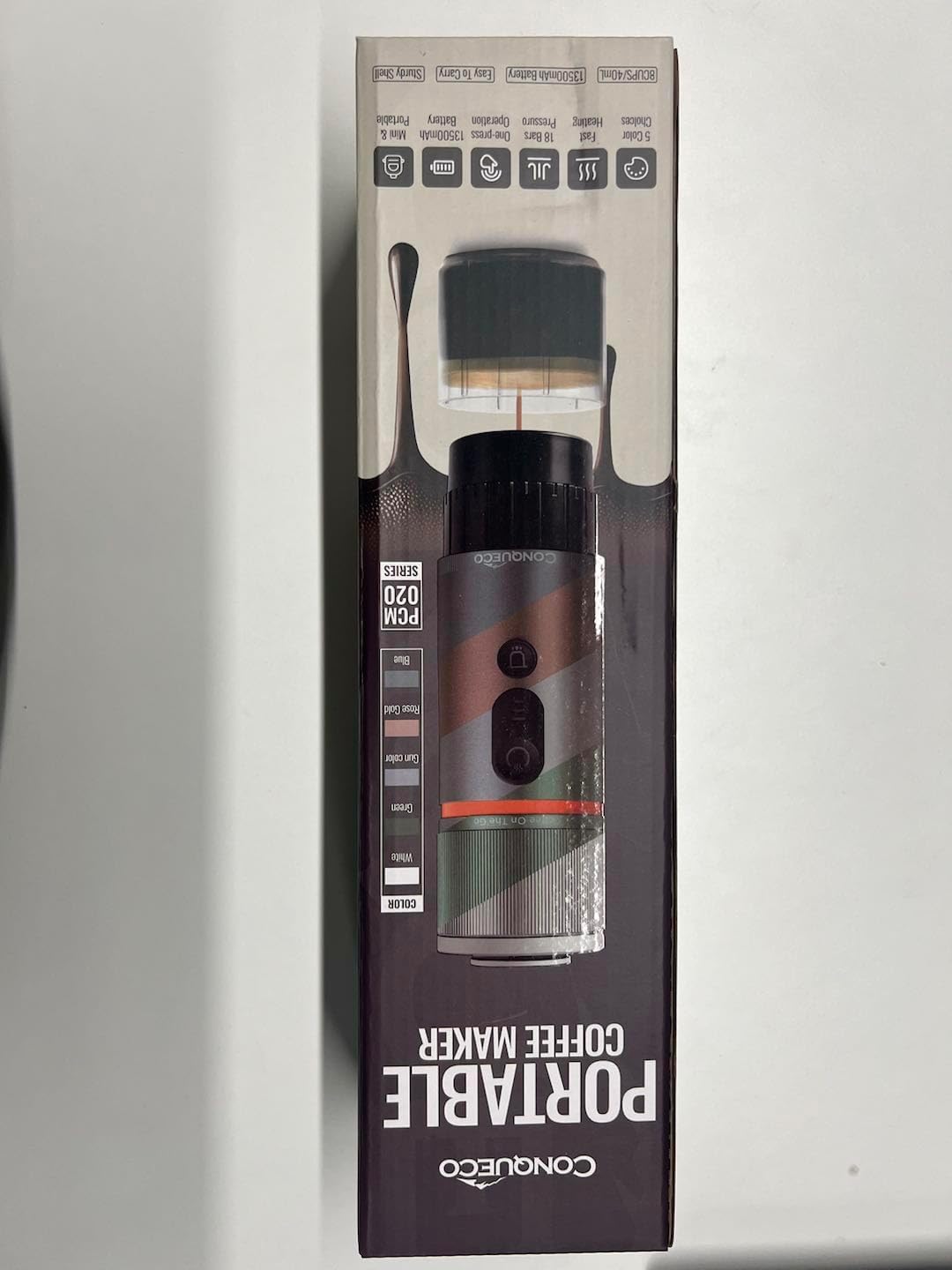 Portable Coffee Maker Kit - With Ground Coffee & NS Capsule