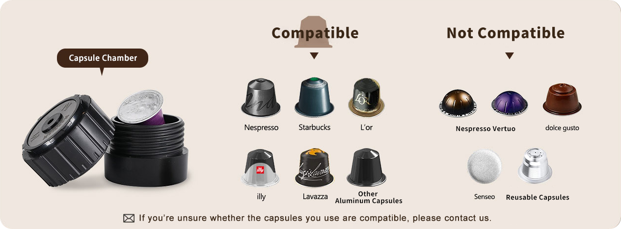 conqueco Capsule Compatibility
