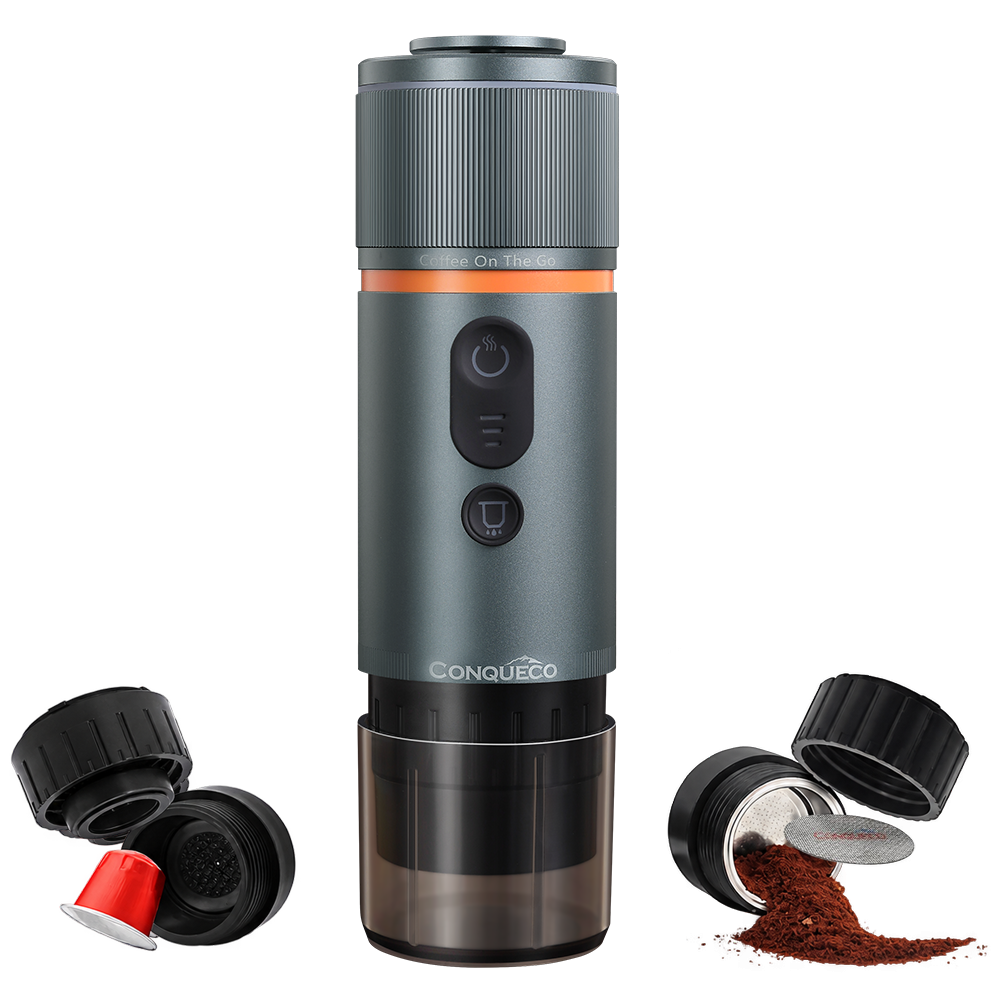 Cafetera Espresso Portátil de Viaje – Cafetera 12V para Coche