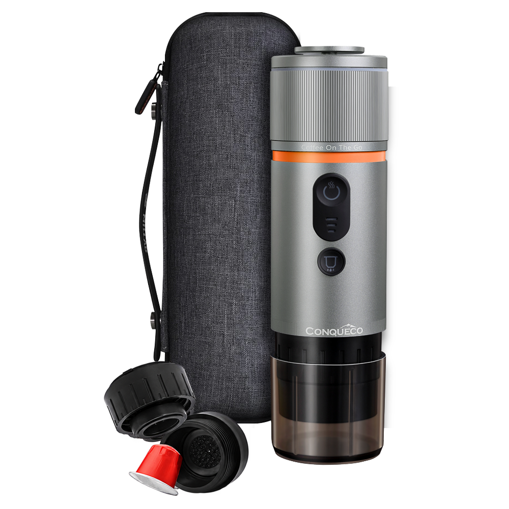 Portable Espresso Maker - Lightweight Travel Kit | Compact Coffee Set
