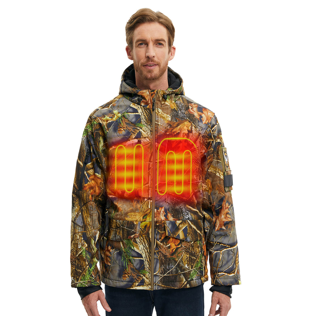 conqueco men heated jacket