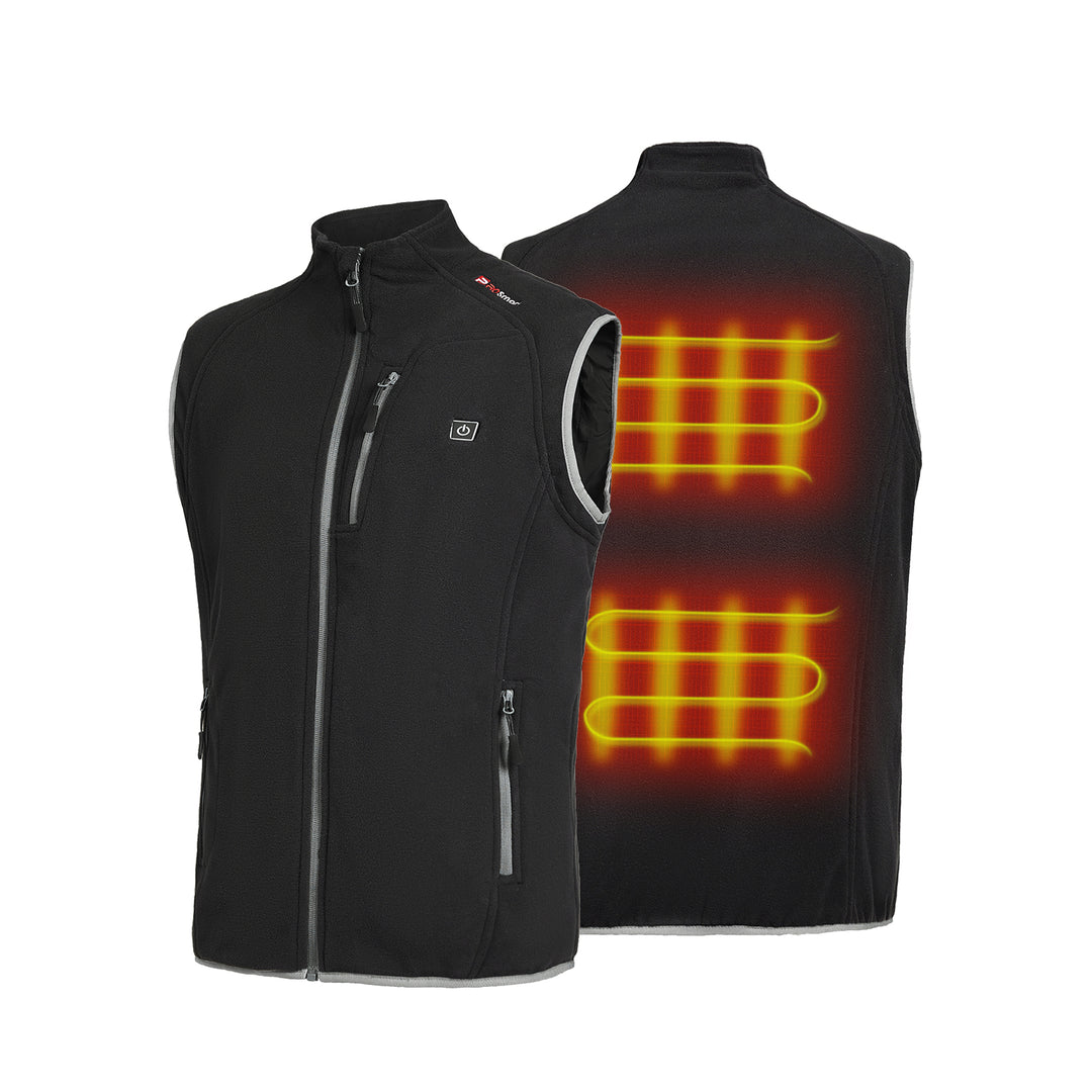 Heated Vest Polar Fleece Waistcoat for Men and Women (Unisex)