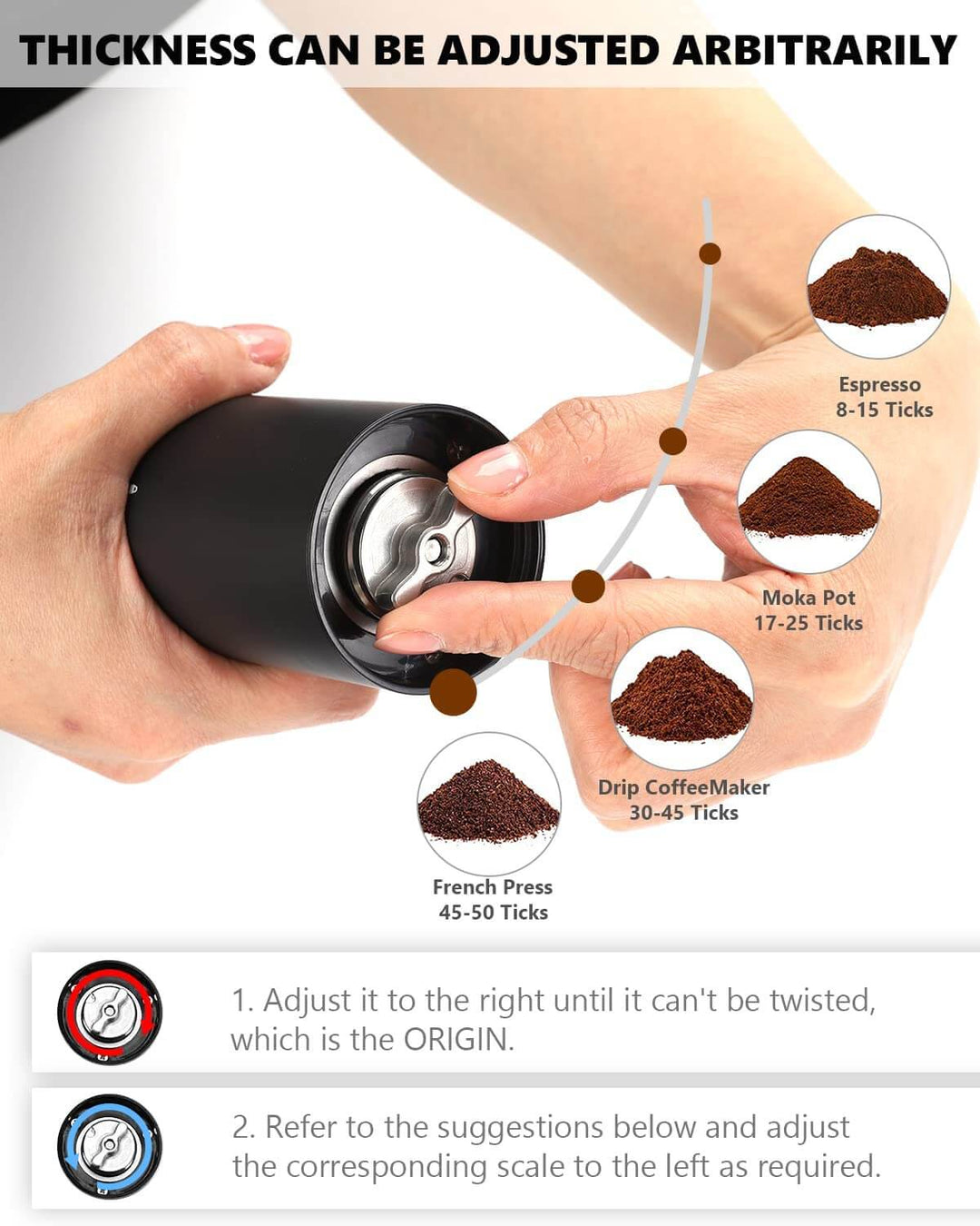 Ground Coffee Beans French Press To Make Espresso Coarse Grind